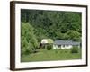 Homestead and Barn, Near the Blue Ridge Parkway, Appalachian Mountains, North Carolina, USA-Robert Francis-Framed Photographic Print