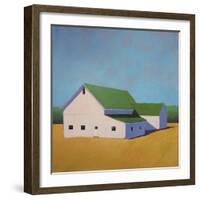 Homestead Barn VII-Carol Young-Framed Art Print