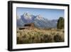 Homestead Barn-Michael Hudson-Framed Art Print