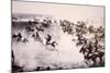 Homesteaders Rushing into the Cherokee Strip, 16th September 1893 (B/W Photo)-American Photographer-Mounted Giclee Print