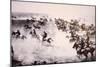 Homesteaders Rushing into the Cherokee Strip, 16th September 1893 (B/W Photo)-American Photographer-Mounted Giclee Print