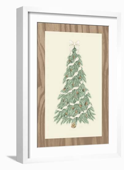 Hometown Christmas on Wood I-Andi Metz-Framed Art Print