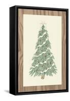 Hometown Christmas on Wood I-Andi Metz-Framed Stretched Canvas