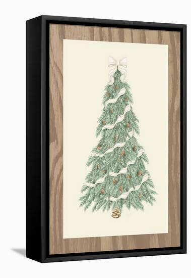 Hometown Christmas on Wood I-Andi Metz-Framed Stretched Canvas