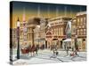 Hometown Christmas-Don Engler-Stretched Canvas