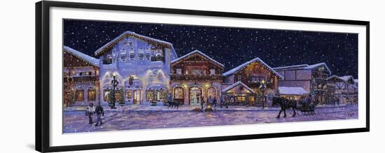 Hometown Holiday 2-Jeff Tift-Framed Premium Giclee Print