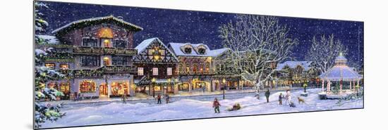 Hometown Holiday-Jeff Tift-Mounted Giclee Print