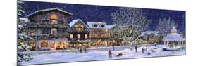 Hometown Holiday-Jeff Tift-Mounted Giclee Print