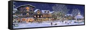 Hometown Holiday-Jeff Tift-Framed Stretched Canvas