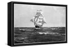 Homeward Bound, 1903-Thomas J Somerscales-Framed Stretched Canvas