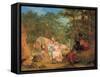 Homeward Bound: Dinner Time, C.1852-John Alexander Gilfillan-Framed Stretched Canvas