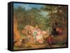 Homeward Bound: Dinner Time, C.1852-John Alexander Gilfillan-Framed Stretched Canvas