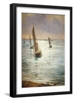 Homeward Bound-William Lionel Wyllie-Framed Giclee Print