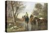 Homeward Bound-John Frederick Herring II-Stretched Canvas