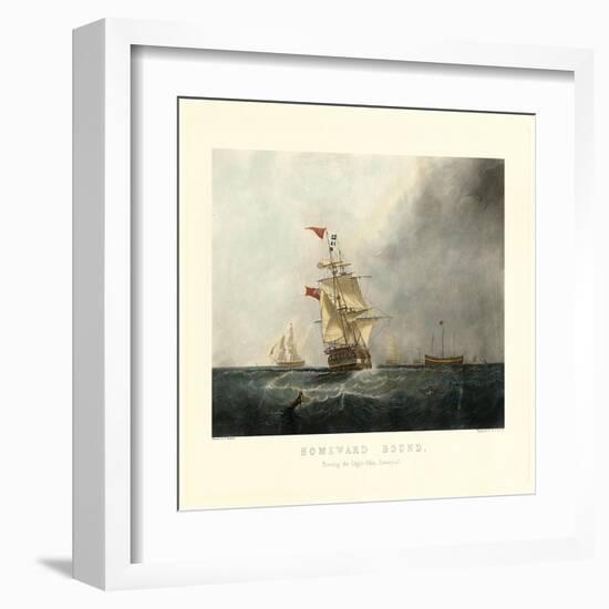 Homeward Bound-Samuel Walters-Framed Art Print