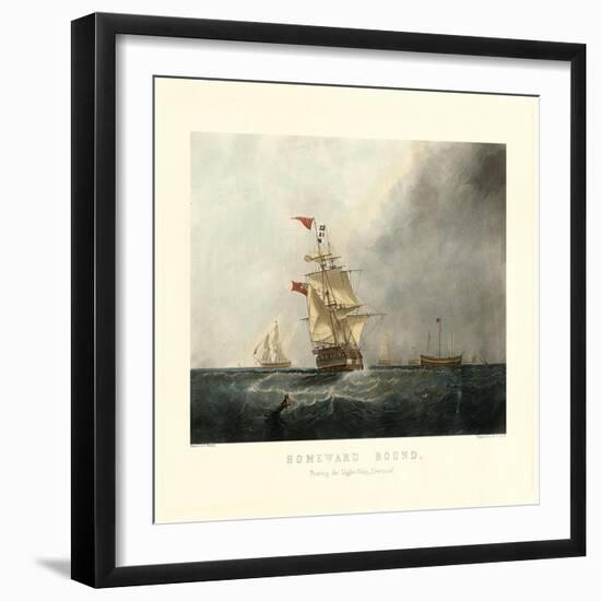 Homeward Bound-Samuel Walters-Framed Art Print