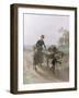 Homeward Bound-Andre Henri Dargelas-Framed Giclee Print