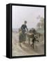 Homeward Bound-Andre Henri Dargelas-Framed Stretched Canvas