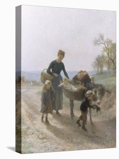 Homeward Bound-Andre Henri Dargelas-Stretched Canvas