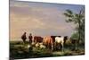 Homeward Bound-Eugene Joseph Verboeckhoven-Mounted Giclee Print