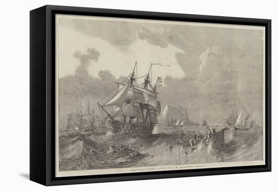 Homeward Bound-John Wilson Carmichael-Framed Stretched Canvas