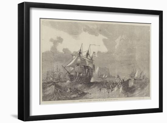 Homeward Bound-John Wilson Carmichael-Framed Giclee Print