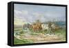 Homeward Bound-Charles James Adams-Framed Stretched Canvas