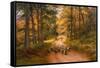 Homewards-Joseph Farquharson-Framed Stretched Canvas