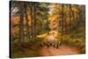 Homewards-Joseph Farquharson-Stretched Canvas