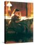 Homework, 1895-Seymour Joseph Guy-Stretched Canvas