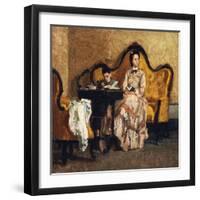 Homework-Silvestro Lega-Framed Giclee Print