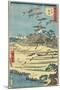 Homing Geese at Shirahige, November 1861-null-Mounted Giclee Print