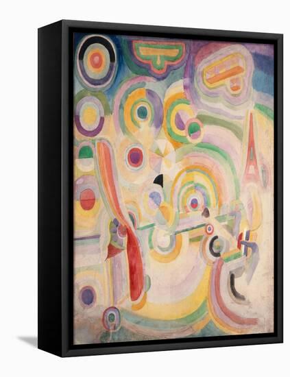 Hommage à Blériot-Robert Delaunay-Framed Stretched Canvas