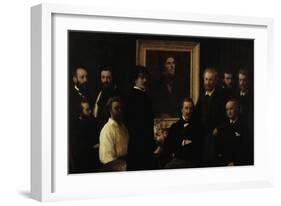 Hommage a Delacroix, c.1864-Henri Fantin-Latour-Framed Giclee Print