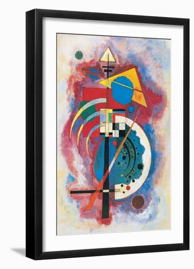 Hommage a Grohmann, 1926-Wassily Kandinsky-Framed Art Print