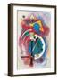 Hommage a Grohmann, 1926-Wassily Kandinsky-Framed Art Print