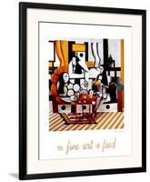 Hommage a Leger-Ryan Rossler-Framed Art Print