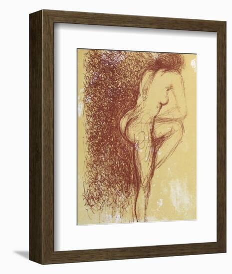 Hommage À Meissonnier III : Gala-Salvador Dalí-Framed Collectable Print