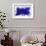 Hommage a Tennessee Williams-Yves Klein-Framed Serigraph displayed on a wall