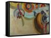 Hommage to Bleriot Number two-Robert Delaunay-Framed Stretched Canvas