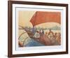 Hommage to C. Dellepiane-Guillaume Azoulay-Framed Serigraph