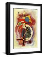 Hommage to Grohmann-Wassily Kandinsky-Framed Art Print