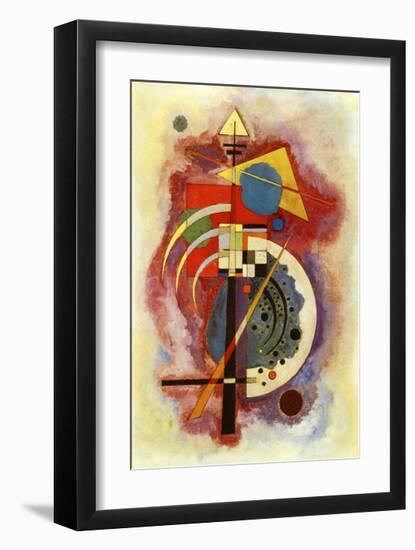 Hommage to Grohmann-Wassily Kandinsky-Framed Art Print