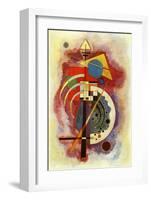 Hommage to Grohmann-Wassily Kandinsky-Framed Art Print