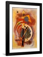 Hommage to Grohmann-Wassily Kandinsky-Framed Art Print