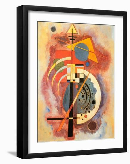 Hommage to Grohmann-Wassily Kandinsky-Framed Art Print