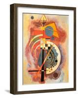 Hommage to Grohmann-Wassily Kandinsky-Framed Art Print