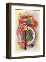 Hommage to Grohmann-Wassily Kandinsky-Framed Premium Giclee Print