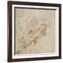 Homme barbu et au nez courbé-Leonardo da Vinci-Framed Giclee Print