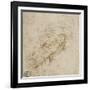 Homme barbu et au nez courbé-Leonardo da Vinci-Framed Giclee Print